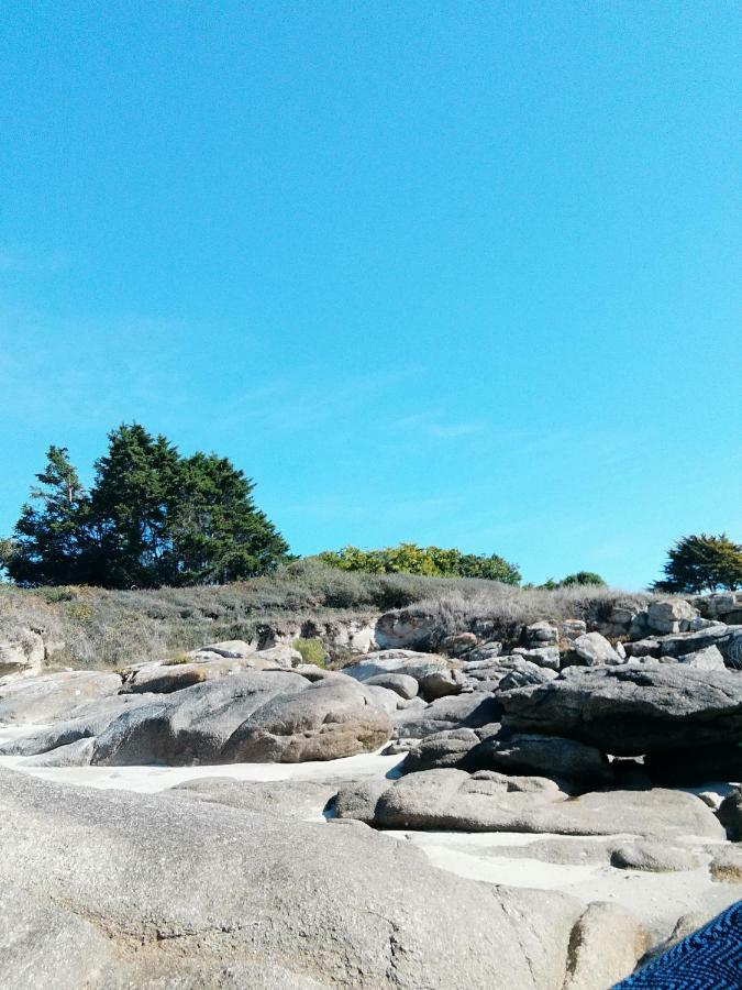 les roches du Cabellou 150M de la mer Concarneau Extérieur photo